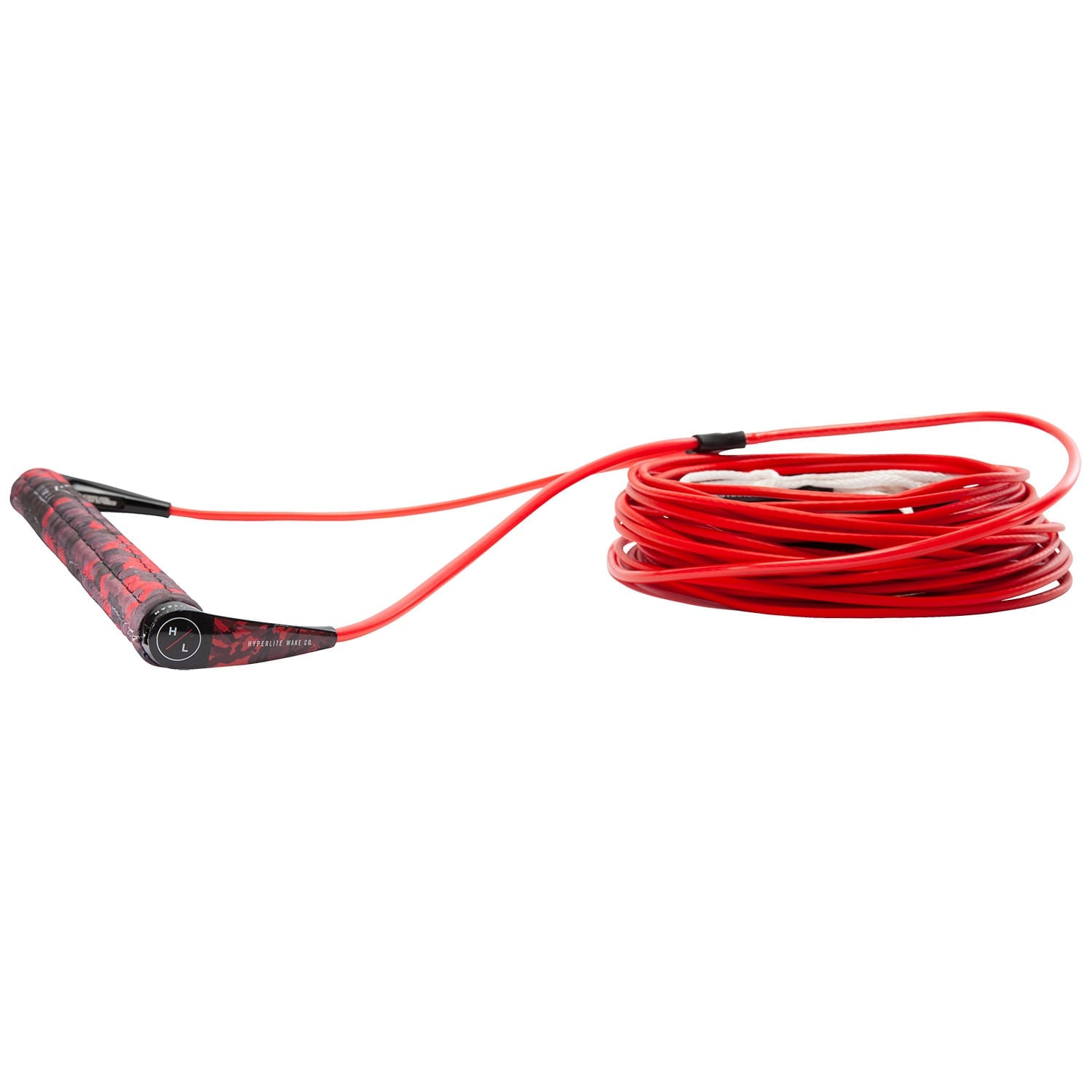 Hyperlite SG w/70' XLine Wakeboard Rope & Handle Combo 2021 Red