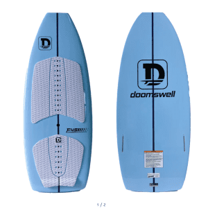 Doomswell F Series Wakesurf Board 2025 - Sky Blue